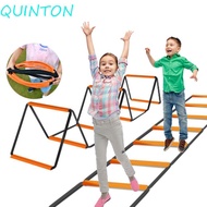 QUINTON Soccer Speed Ladder, Instant Set-up Foldable Agile Ladder, Durable Multifunctional Orange Ca