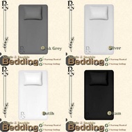 Elegant Plain Bed Sheet 90x200 Single Bed Sheet - Bed Sheet Set with Elastic Corners 80x200 90x200 1