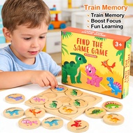 Puzzle Chess Match Stick Memory Game 3D Wooden Montessori Memory