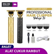 VINTAGE YT-10 Alat Cukur Rambut Kumis Jenggot Profesional Hair Clipper Vintage /Alat Cukur Elektrik Rechargeable