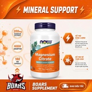 Now Magnesium Citrate | Magnesium Mineral Supplement Support