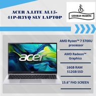 ACER A.LITE AL15-41P-R3YQ SLV LAPTOP AMD Ryzen™ 7 5700U 16GB RAM 512GB SSD  Win 11 Home (64-bit)- 1 