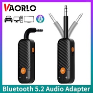Bluetooth Audio Receiver Transmitter 3.5MM AUX With Mic Stereo Portable Mini Wireless Adapter For Headphones PC TV Car Speakers