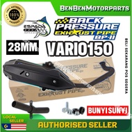 VARIO150 VARIO 150 RACING EXHAUST PIPE EJOS EXZOS PIPE BACK PRESSURE PIPE TIPU ORIGINAL ESPADA SUNYI