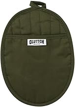 Dulton Potholder Pot Holder Forest Green H 9.8 x W 7.3 x D 0.4 inches (250 x 185 x 10 mm) Gratton Se
