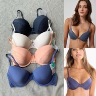 Marks & Spencer Skye Daydreamer Lacey Plunge Tshirt Bra / C&A Demi Tshirt Bra Imported Bh Bundle Pac