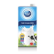 (Ready Stock)Dutch Lady UHT Full Cream Milk 1litre (1L) Cafe Barista