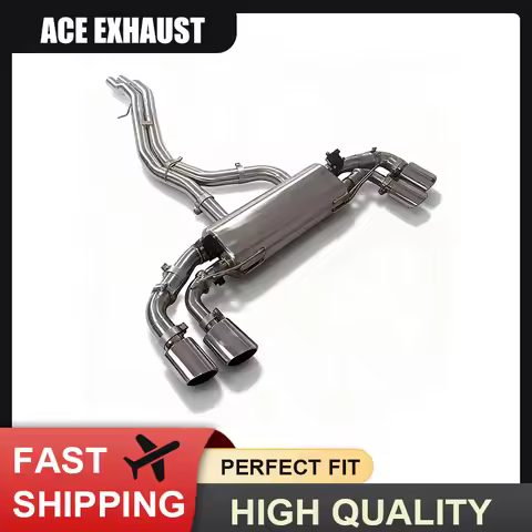 ACE Catback Valvetronic Muffler Exhaust For Audi SQ5 B9 B9.5 3.0T Plug and Play Exhaust Pipe High Qu