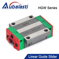 Aubalasti HIWIN Linear Guide Rail Slider HGW15CA 20CA 25CA 30CA Linear Rail Linea Bearing for Engrav