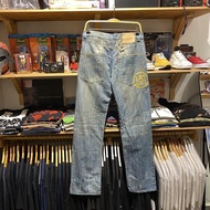 CLOT [EDISONCHEN] X LEVIS FENOM - CHINESE YEARS GOLD & RED LINE 505