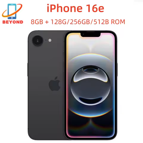 Genuine iPhone 16e eSIM/Physical SIM 6.1" Super Retina XDR OLED 128/256GB 8GB Face ID NFC A18 5G Sma