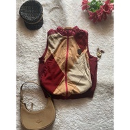 Argyle KNITTED VEST BRAND KETUPAT