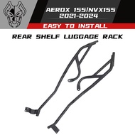 Suitable for Yamaha AEROX155/NVX155 21-24 Modified Aluminum Alloy Rear Shelf Tail Box Rack Luggage R