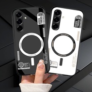 Samsung A56 Glass Softcase - Samsung A56 Case - Samsung A56 HP Case - Samsung A56 HP Casing Full Cov