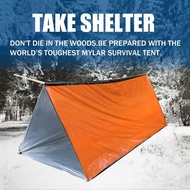 TENDA Digap Emergency Tent Shelter Camping Thermal Tube Tent 150x240cm - RM15