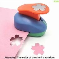 ROBEN Flower Furador, Random Color 7*6*4cm DIY Paper Cut Puncher, Punches Maker Labor Saving Large S