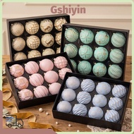 GSHIYMY 12PCS Christmas Tree Baubles, Painted Surface Reusable Hanging Baubles, Elegant Multi Color 