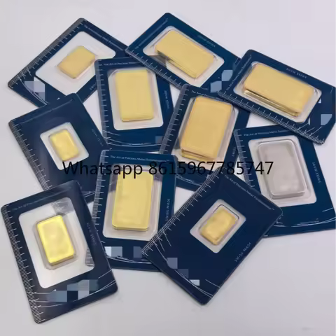 Suisse 24k Gold Bar 2.5G/5G/10G/20G/50G/100G/15.5G/31G Gold Bullion Bars Non Magnetic