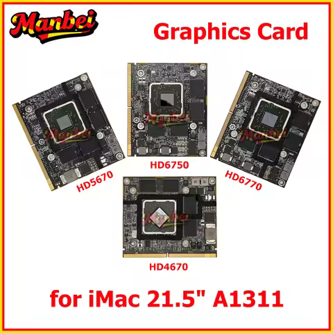 Original 256MB 512MB Video Card For iMac 21.5" A1311 Graphics Card GPU 2009 2010 2011 Years