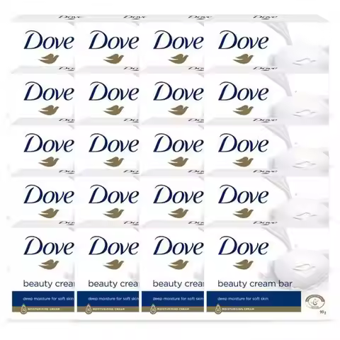 Dove Dove Beauty Cream Bar Soap 90g x 20p