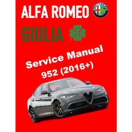 ALFA ROMEO GIULIA QUADRIFOGLIO 952 (2016+) SERVICE WORKSHOP MANUAL