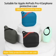 for Apple AirPods Pro 4 Earphone protective case Silicone waterproof soft shell and drop resistance