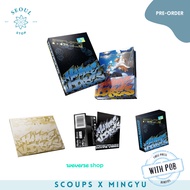 SCOUPS x MINGYU CxM 1st Mini Album HYPE VIBES compact kit weverse pob