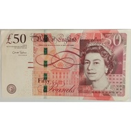 Old series £50 Pound Sterling note