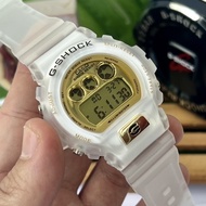 G SHOCK DW6900 WHITE GOLD JELLY JAM TANGAN MEN WOMEN DIGITAL WATCHES SPORTS