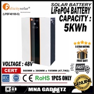 FELICITY BATTERY 48V 5KWH 48V 10KWH LIFEPO4 BATTERY READY STOCK MALAYSIA LIMITED