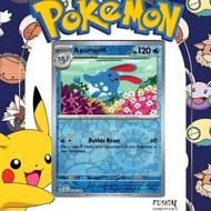 Pokemon TCG English Stellar Crown Azumarill Reverse Holo Card (034/142)