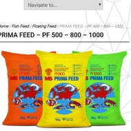 Prima Feed PF500 PF800 PF1000 Pakan Bibit Benih Ikan Lele Gurami Nila