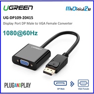 UGREEN *UG-DP109-20415 Display Port DP Male to VGA Female Converter with support 1920*1080 @60HZ
