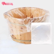 XIAWUSS 90PCS Bath Basin Bags, Plastic Thicken Disposable Foot Tub Liners,  55*65cm Foot  SPA Foot C