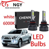 New 1 Cặp Đèn LED Sương Mù Cho Isuzu D-Max Dmax 2016 2017 2018-6000K