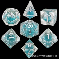 DND Resin Dice Dungeons & Dragons Hollow Cthulhu TRPG Board Game Accessories