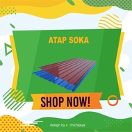 atap soka atap seng atap gelombang