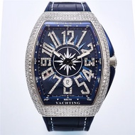 Franck MULLER FRANCK MULLER FRANCK Calendar Function Stainless Steel Back Diamond Automatic Mechanical Men's Watch V45