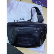 FACTORY OUTLET AUTHENTIC COACH BLACK TERRAIN BELT BAG