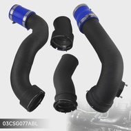 For BMW F07 F10 535i 640i Charge Pipe + Boost Pipe Hose Kit 740i N55 Single Turbo 3.0L Performance A