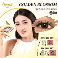 Bulu Mata [Free Golden Tweezer] Lumen Lash # Golden Blossom | Airy Nano Series Eyelash Glue Free| 13