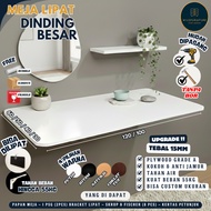 [WILDFURNITURE] 1 SET OF WALL-MOUNTED FOLDING TABLE 120X60 120X50 120X40 120X30 | 100X60 100X50 100X