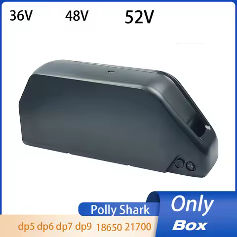 Jumbo Shark DP5 DP6 DP9 DP7 36V 48V 52V 60V Down Tube Battery Box 10S5P 13S4P 14S5P 13S7P 52 Pcs 70p
