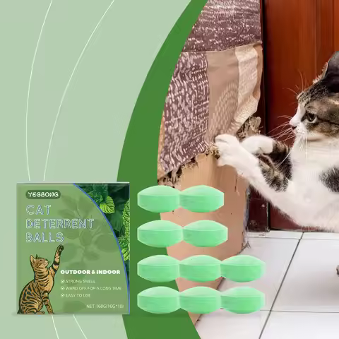 Convenient Cat Repellent Pills β Mild & Non-Irritating,Ready-to-Use (Just Place),Suitable for Sofas/