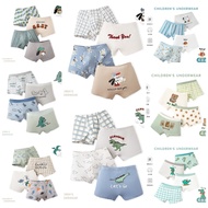 Boys' Boxer Briefs, Boys' Underwear, 4 Pieces