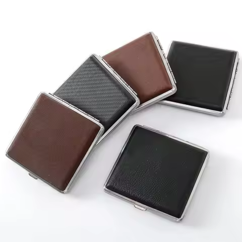 20packs Metal Cigarette case Tobacco box Metal Smoking Case small cigarette case