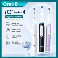 Oral-B iO4 Smart Electric Toothbrush, Magnetic iO technology, 4 cleaning modes, smart pressure senso