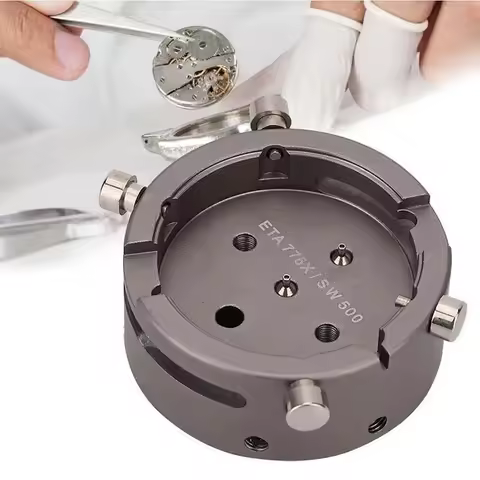 Watch Movement Holder For ETA 7750 - 7753 / SW500 13 1/4 Tool For Watch Repairing
