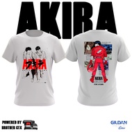Akira Vintage Anime 80s Print Depan Belakang Copyright