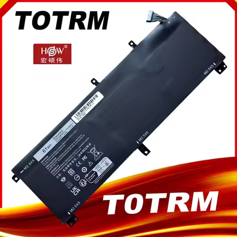 TOTRM T0TRM Laptop Battery for For Dell XPS 15 9530 for Precision M3800 H76MV 7D1WJ 11.1V 61WH